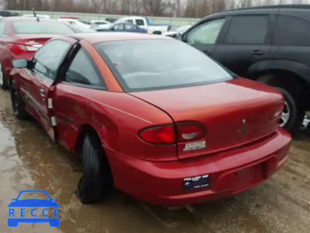 2000 CHEVROLET CAVALIER 1G1JC1244Y7393692 зображення 2