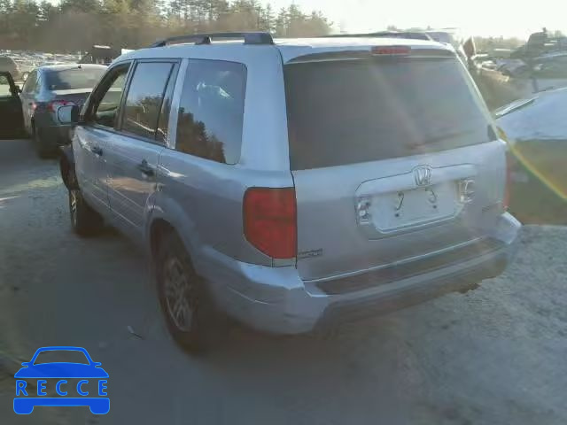 2003 HONDA PILOT EXL 2HKYF18633H528655 image 2