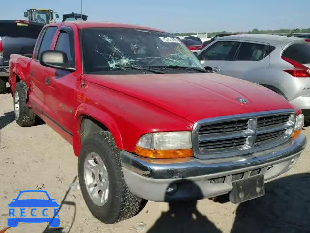 2002 DODGE DAKOTA QUA 1B7HL48N02S502922 зображення 0