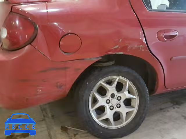 2002 DODGE NEON ES 1B3ES56C12D592651 зображення 9