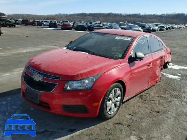 2014 CHEVROLET CRUZE LS 1G1PB5SH0E7345190 зображення 1