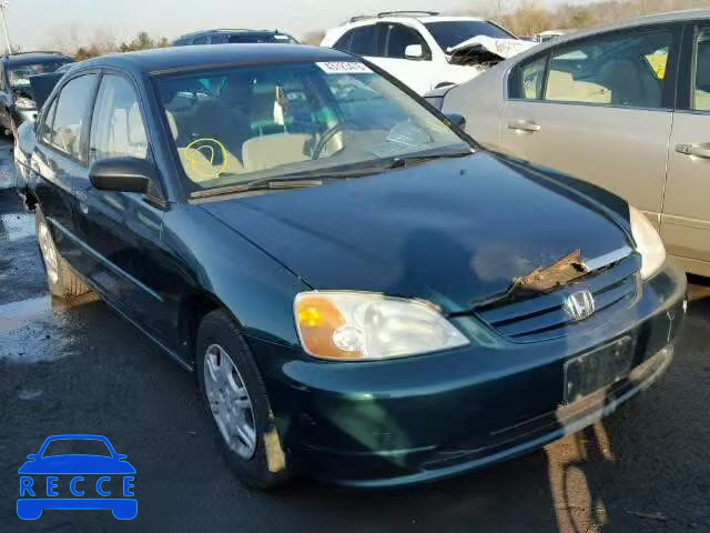2001 HONDA CIVIC LX 2HGES16561H539231 image 0