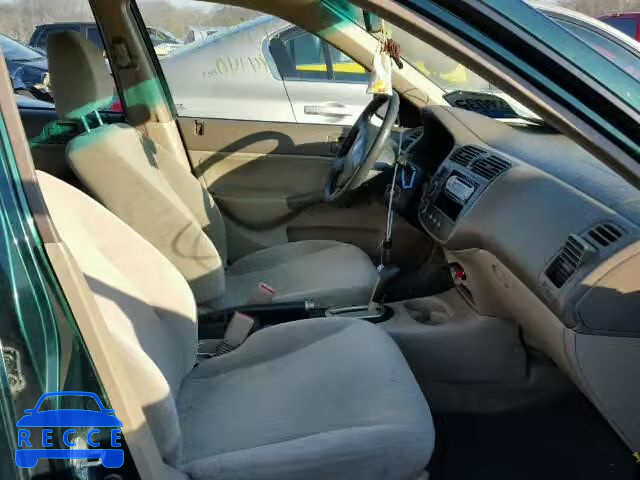 2001 HONDA CIVIC LX 2HGES16561H539231 image 4