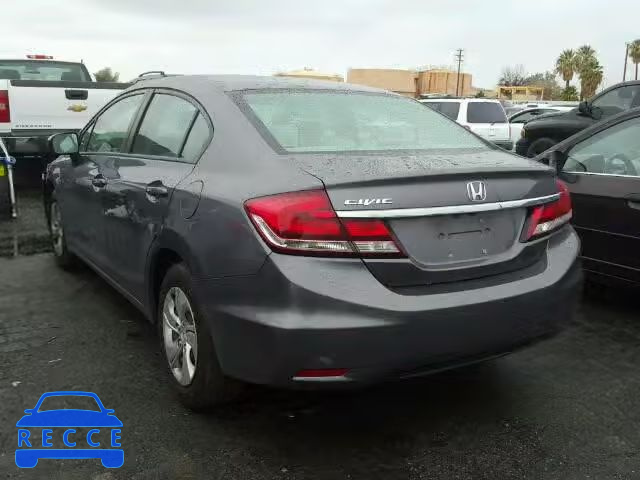 2014 HONDA CIVIC LX 19XFB2F5XEE209652 image 2