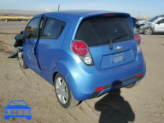 2014 CHEVROLET SPARK LS KL8CA6S93EC530597 зображення 2