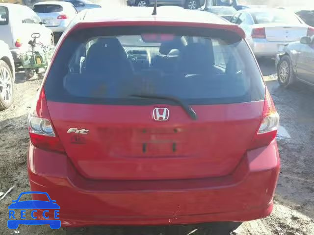 2008 HONDA FIT SPORT JHMGD37648S009233 image 9