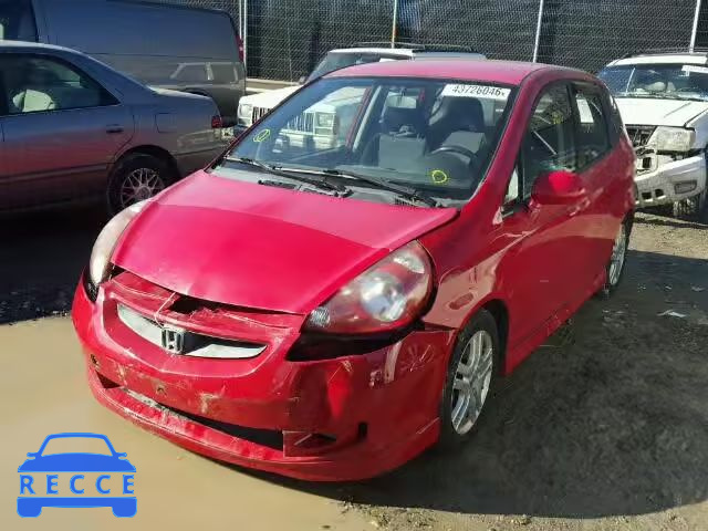 2008 HONDA FIT SPORT JHMGD37648S009233 image 1