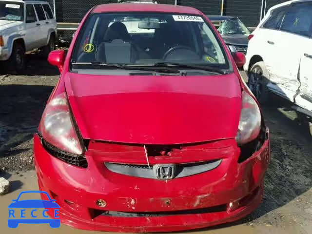 2008 HONDA FIT SPORT JHMGD37648S009233 image 8