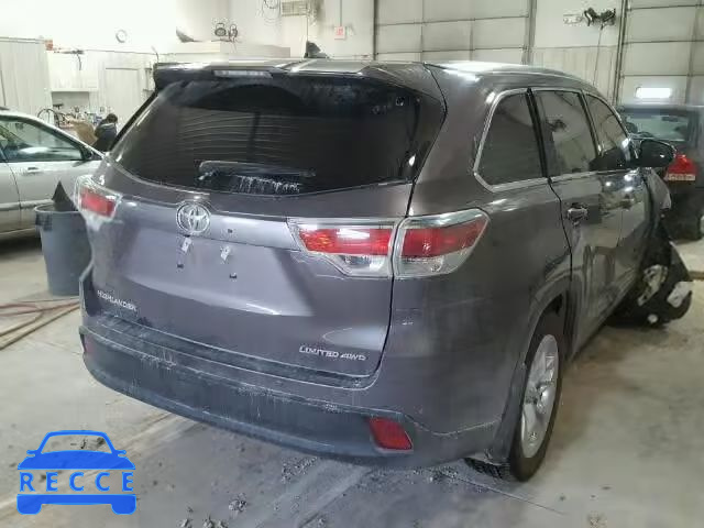 2016 TOYOTA HIGHLANDER 5TDDKRFH0GS341760 зображення 3