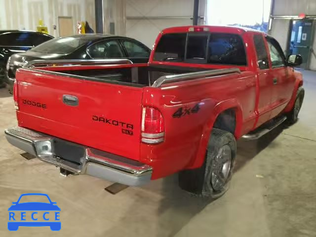 2004 DODGE DAKOTA SLT 1D7HG42N24S686850 зображення 3