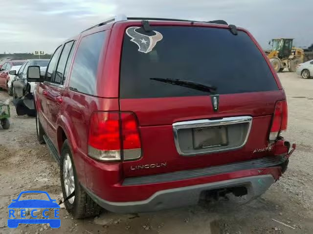 2003 LINCOLN AVIATOR 5LMEU68H13ZJ41305 зображення 2