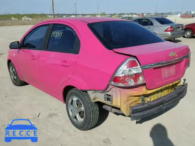 2007 CHEVROLET AVEO/LS KL1TD566X7B157485 зображення 2