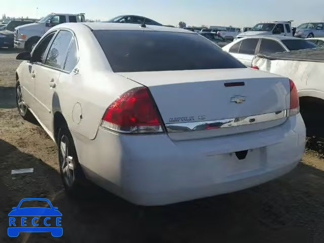 2007 CHEVROLET IMPALA LS 2G1WB58N679313001 зображення 2