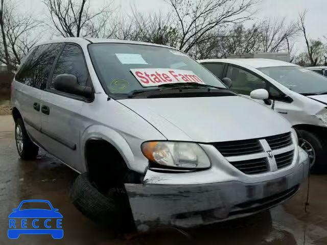 2007 DODGE CARAVAN SE 1D4GP25R57B211578 зображення 0