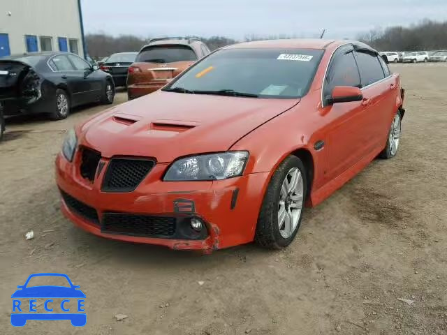 2008 PONTIAC G8 6G2ER57718L141186 зображення 1