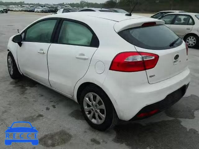 2012 KIA RIO LX KNADM5A39C6027871 image 2