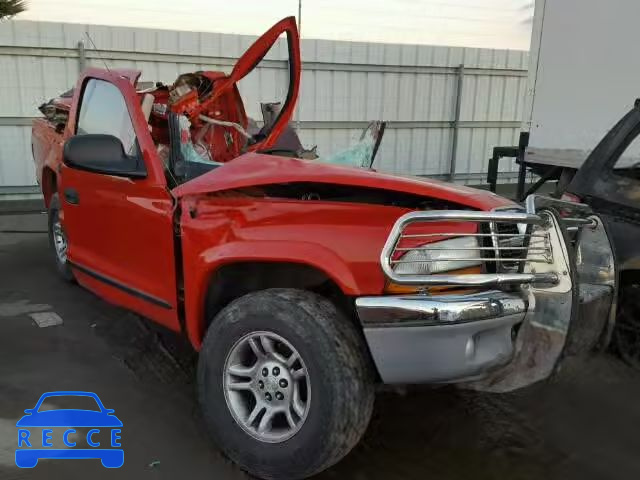 2003 DODGE DAKOTA QUA 1D7HG48N93S190658 зображення 0