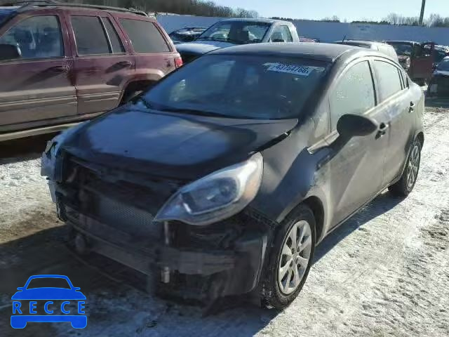 2014 KIA RIO LX KNADM4A39E6396226 image 1