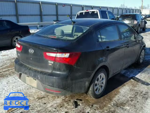 2014 KIA RIO LX KNADM4A39E6396226 image 3