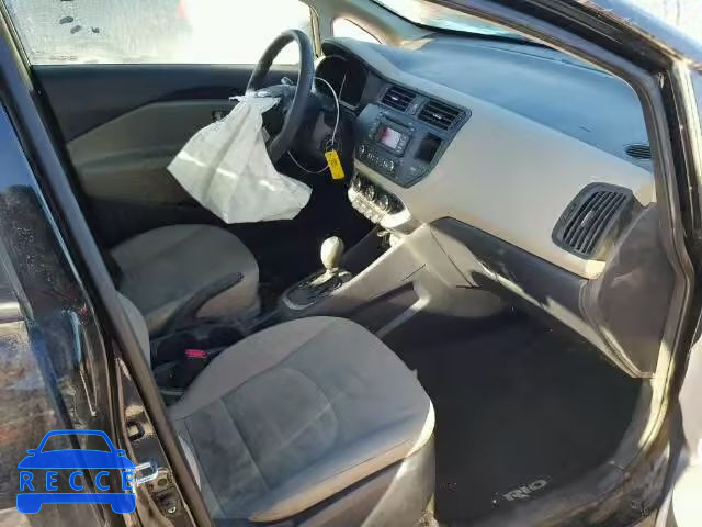 2014 KIA RIO LX KNADM4A39E6396226 image 4