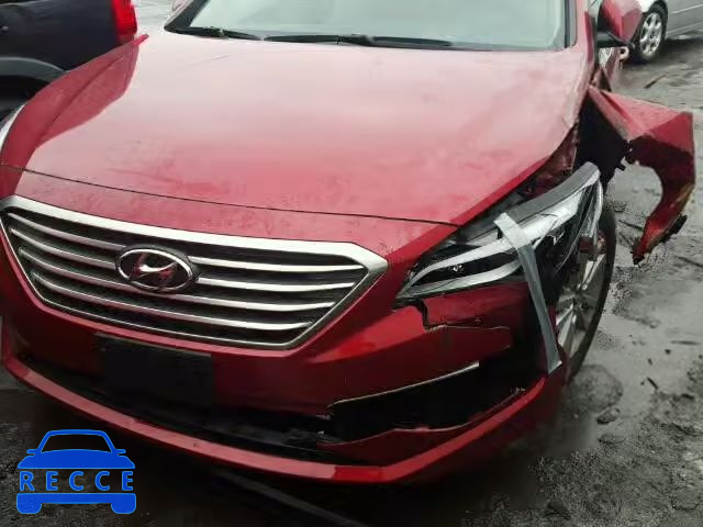 2015 HYUNDAI SONATA SE 5NPE24AF3FH024749 image 9