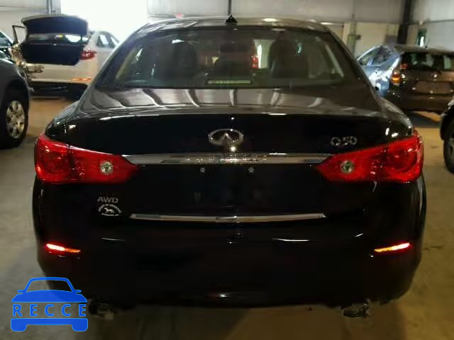 2016 INFINITI Q50 PREMIU JN1EV7ARXGM343532 зображення 9