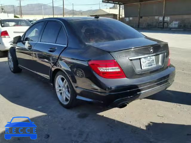 2012 MERCEDES-BENZ C250 WDDGF4HB4CA642784 зображення 2