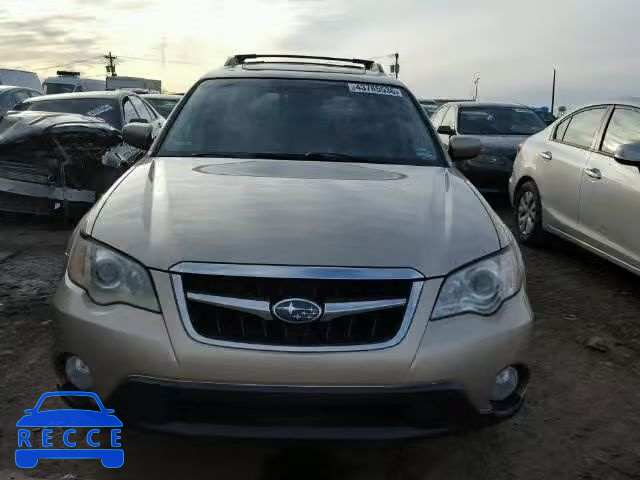 2008 SUBARU OUTBACK 2. 4S4BP62CX87304224 зображення 8