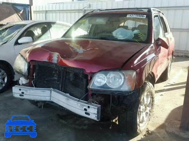 2003 TOYOTA HIGHLANDER JTEHF21A230155413 зображення 1