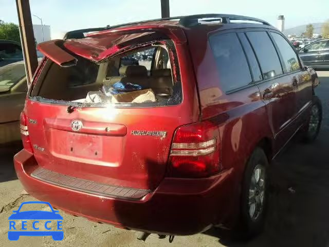 2003 TOYOTA HIGHLANDER JTEHF21A230155413 зображення 3