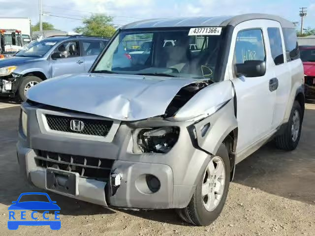 2003 HONDA ELEMENT EX 5J6YH18583L001086 зображення 1