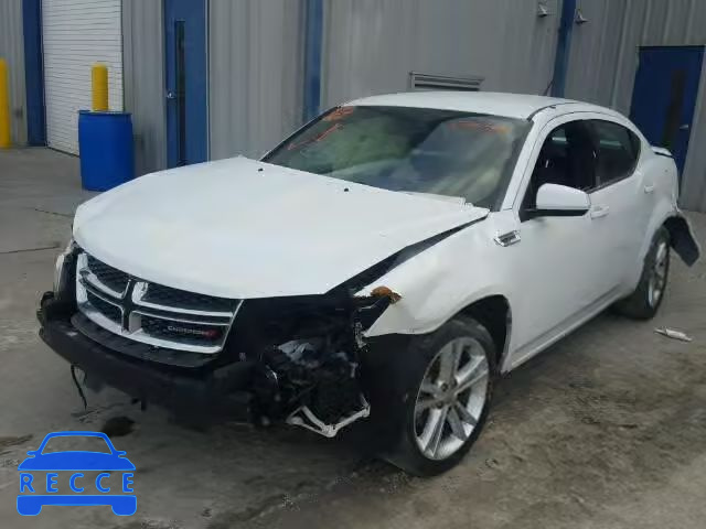 2012 DODGE AVENGER SX 1C3CDZCB6CN198694 зображення 1