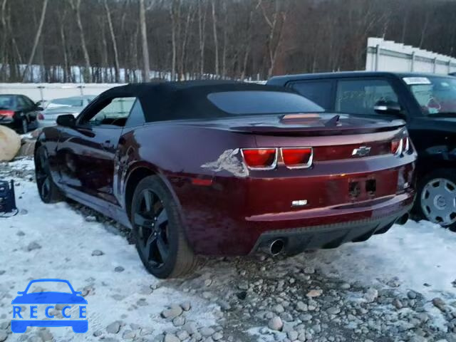 2012 CHEVROLET CAMARO SS 2G1FK3DJ0C9136091 image 2