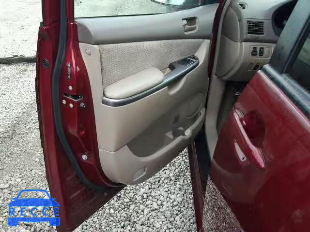 2008 TOYOTA SIENNA CE/ 5TDZK23C48S159065 image 9