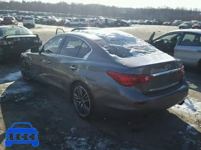 2014 INFINITI Q50 HYBRID JN1AV7AP2EM690041 зображення 2