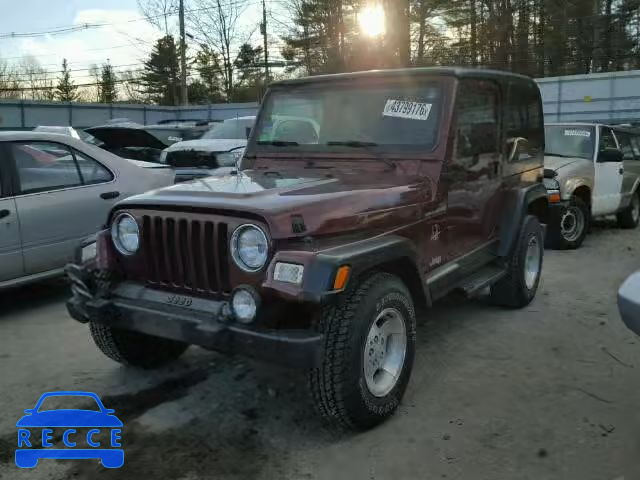2002 JEEP WRANGLER S 1J4FA59S22P775980 image 1