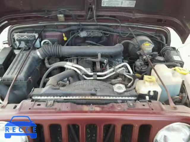 2002 JEEP WRANGLER S 1J4FA59S22P775980 image 6