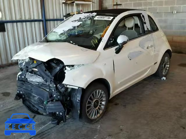 2012 FIAT 500 LOUNGE 3C3CFFER0CT380197 image 1