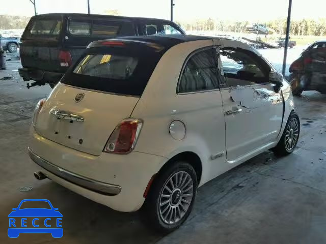 2012 FIAT 500 LOUNGE 3C3CFFER0CT380197 image 3