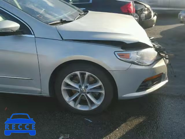 2009 VOLKSWAGEN CC LUXURY WVWHL73C29E556710 image 8