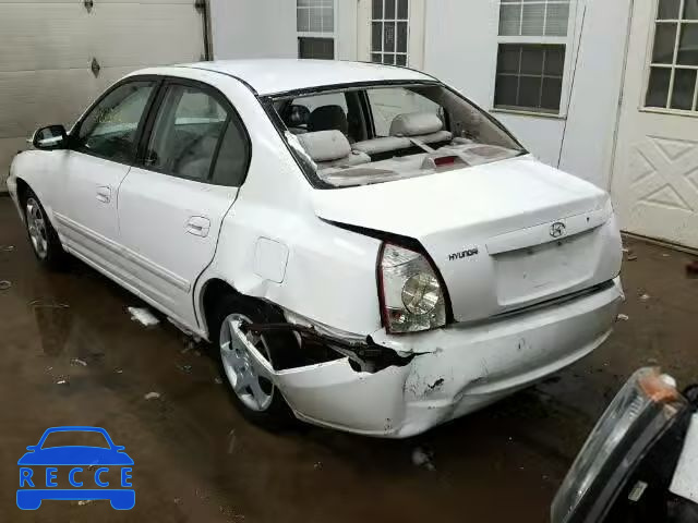 2006 HYUNDAI ELANTRA GL KMHDN46D56U362729 image 2