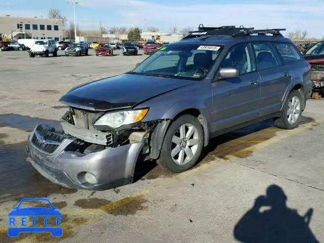 2008 SUBARU OUTBACK 2. 4S4BP62CX87334470 зображення 1