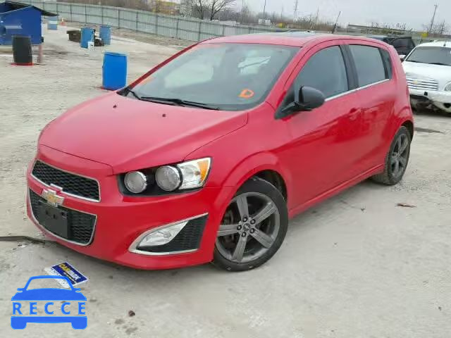 2014 CHEVROLET SONIC RS 1G1JG6SB7E4184525 image 1