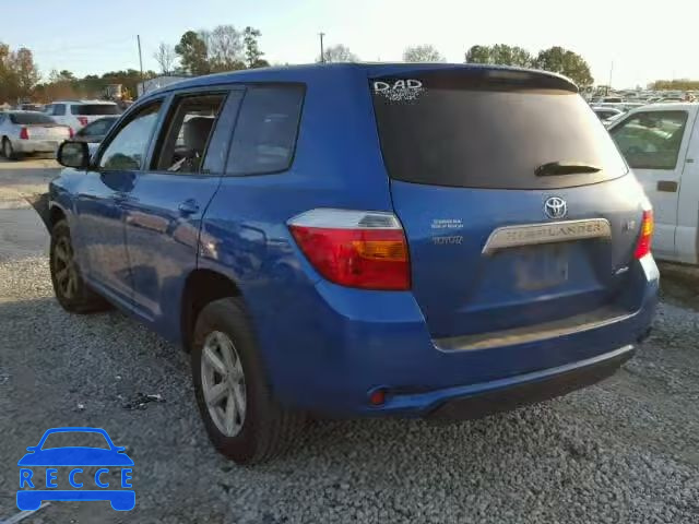 2008 TOYOTA HIGHLANDER JTEES41A482062141 image 2