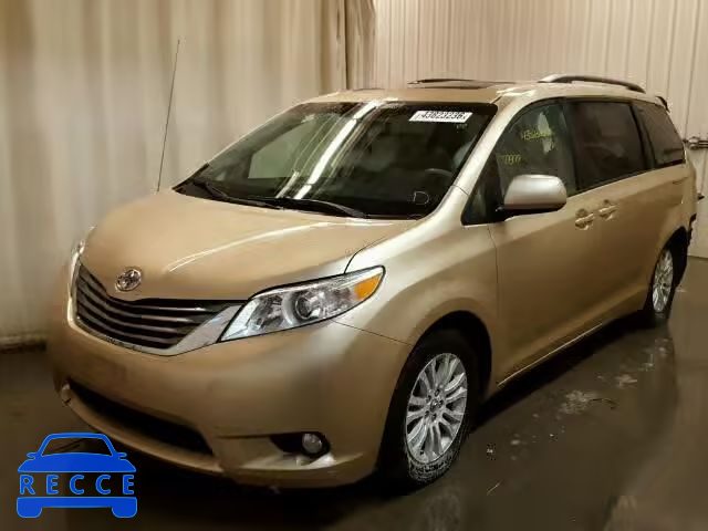 2011 TOYOTA SIENNA XLE 5TDYK3DC0BS015939 зображення 1