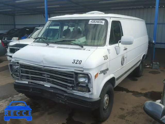 1993 CHEVROLET G10 VAN 2GCDG15Z0P4115530 зображення 1