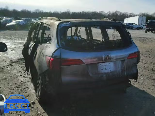 2016 HONDA PILOT ELIT 5FNYF6H09GB127527 image 2