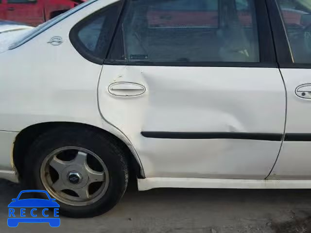 2002 CHEVROLET IMPALA LS 2G1WH55KX29155571 image 9