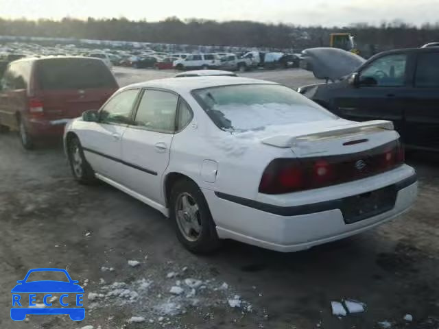 2002 CHEVROLET IMPALA LS 2G1WH55KX29155571 image 2