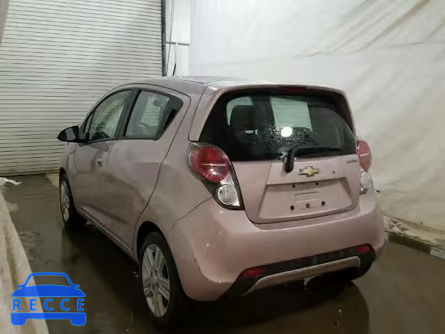 2013 CHEVROLET SPARK LS KL8CA6S96DC550941 зображення 2